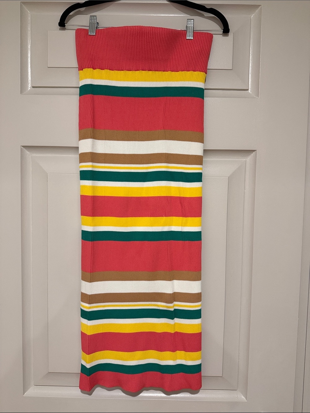 Callahan Coral Striped Skirt, worn once